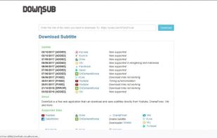 Downsub screenshot 2