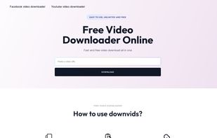 Downvids.fr screenshot 1