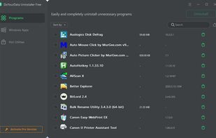 DoYourData Uninstaller screenshot 1