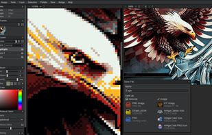 DPaint JS screenshot 1