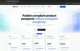 Scalable pricing from a permanent free plan to subscription plans for larger product catalogues and teams.