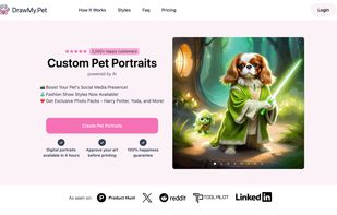 Screenshot of DrawMy.Pet