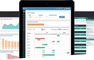 Planning and Schedule calendar to help you organize and easily control your tasks.