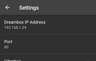 Dreambox Remote Control screenshot 1