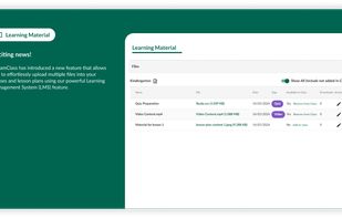 Empower your school with DreamClass's new LMS functionalities! Easily upload and share learning materials for each class, connecting students and guardians seamlessly. Elevate your educational experience today!