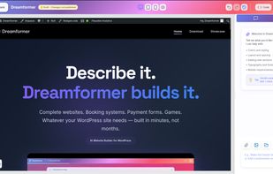 Dreamformer screenshot 1