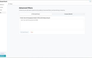 Advanced Filters - AI Filtering