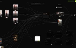 Lucid canvas — every generation is a node you connect and control