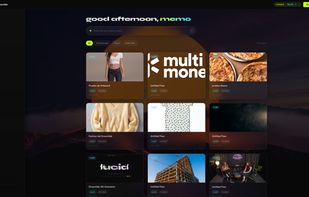 Dashboard — your projects, with Lucid and Tide side by side