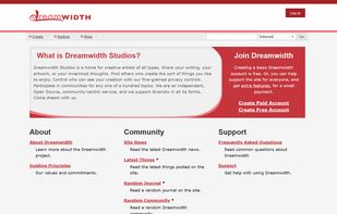 landing page
