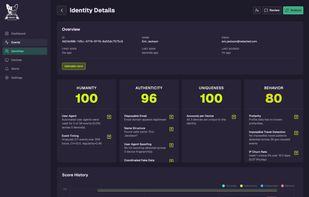 Dregs Identity Details: Scores, Analysis Results, History