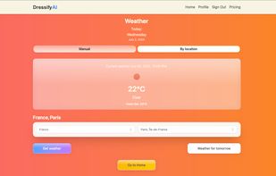 DressifyAI screenshot 1