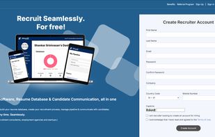 Recruiters get an all-in-one platform with resume database access, job posting, candidate communication, and pipeline management. dResume simplifies recruitment by providing seamless tools to source, track, and hire candidates — from any device, without extra costs.