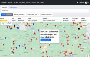 Project Mapping Page