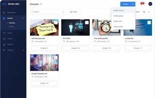 Upload unlimited courses

