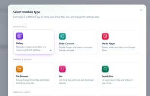 Modules you can use
