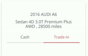 Free online valuation for cash and trade-in.