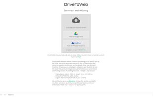 DriveToWeb screenshot 1