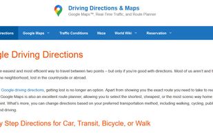 Driving Directions screenshot 1