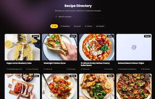Public recipe directory