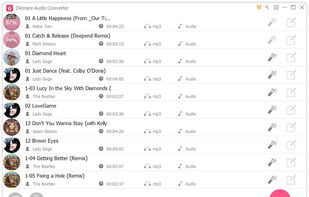 DRmare Audio Converter screenshot 2