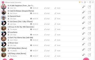 DRmare Audio Converter screenshot 3