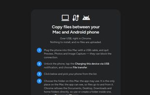 Droid File Transfer screenshot 1