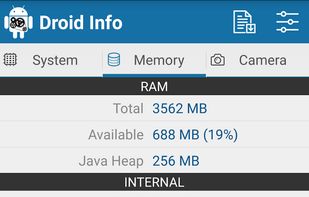 Droid Hardware Info screenshot 3