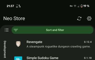 Neo-Store screenshot 1