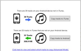 Droid Transfer screenshot 1