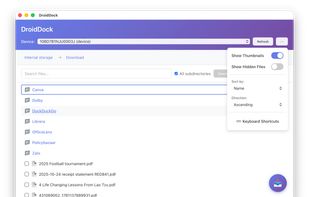DroidDock screenshot 2
