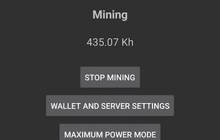 DroidMiner screenshot 1