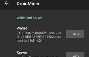 DroidMiner screenshot 2