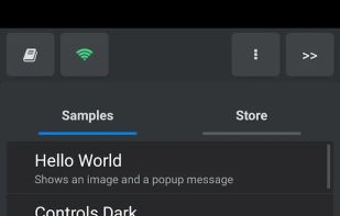 DroidScript screenshot 1