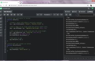 DroidScript screenshot 3