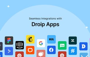 With Droip Apps, you can seamlessly integrate and manage everything directly within the builder, from automated email marketing tools and social login functionality to live chat services, and beyond.