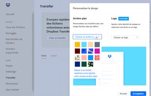 Dropbox Transfer screenshot 2