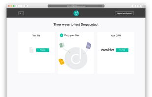 Dropcontact screenshot 1