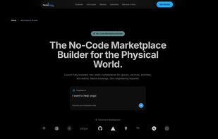 No Code Marketplace Builder