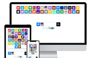 Dropicon | Search Engine screenshot 1