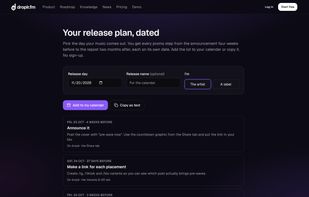 droplr.fm screenshot 2