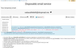 DropMail screenshot 1