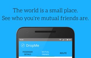 List of mutual friends between the user and the person he's connected with.