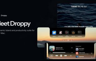 Meet Droppy, a native Mac productivity suite with a customizable shelf, lock screen, media controls, and more.