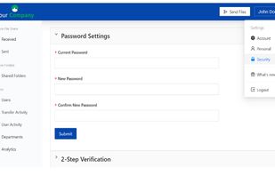 Enabling 2-Step Verification on your DropSecure account