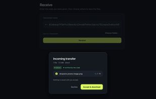 Dropwire screenshot 1