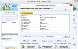 DRPU Bulk SMS Android screenshot 1