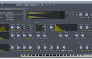 drumkv1 screenshot 1