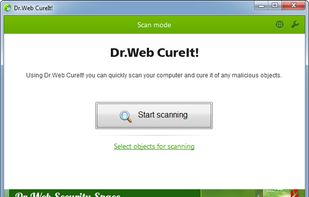 Dr.Web CureIt! screenshot 1