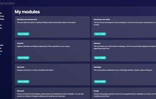 Modules in DS Templates
Easily create your own integrations and connections. Use powerful tools designed for Digital Signage.